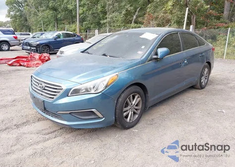 2016 Hyundai Sonata Se из США, поврежденный, VIN 5NPE24AF9GH317265